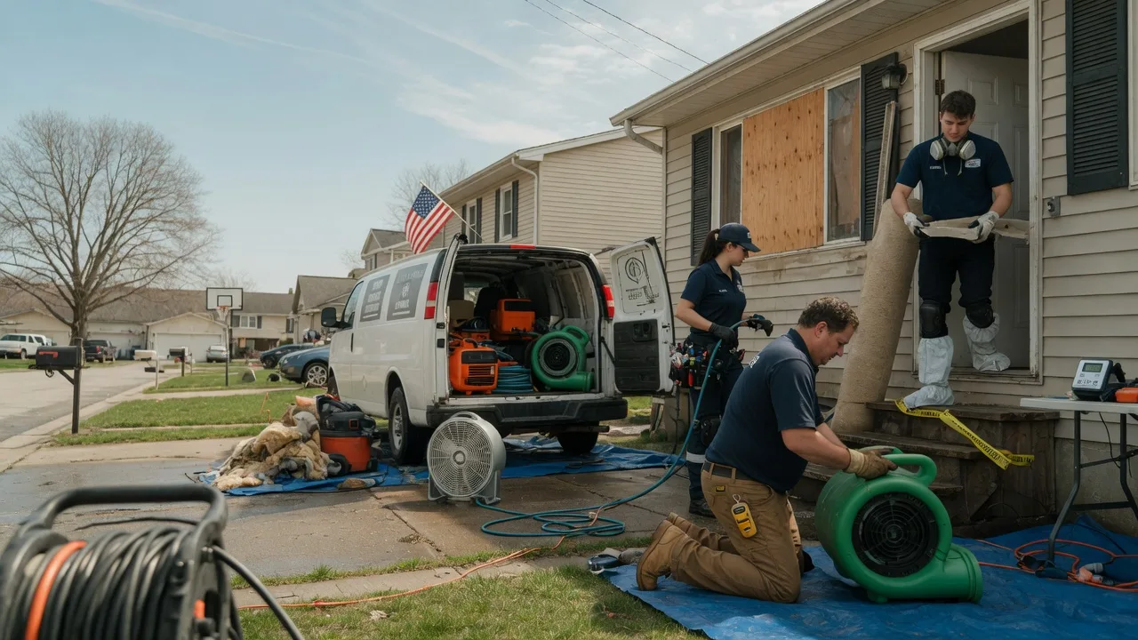 Water Damage Restoration in Big Falls, WI near me